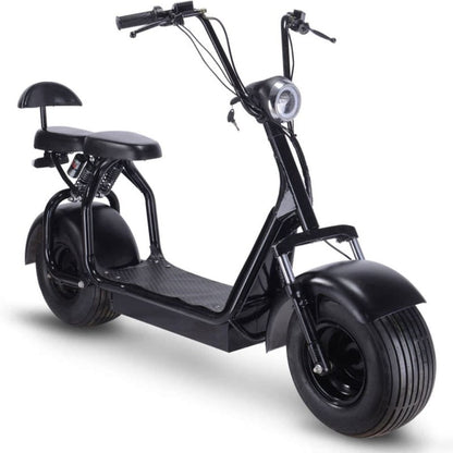 MotoTec Knockout 60v 1000w Electric Scooter Black