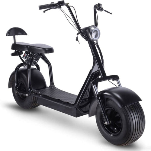 MotoTec Knockout 60v 1000w Electric Scooter Black