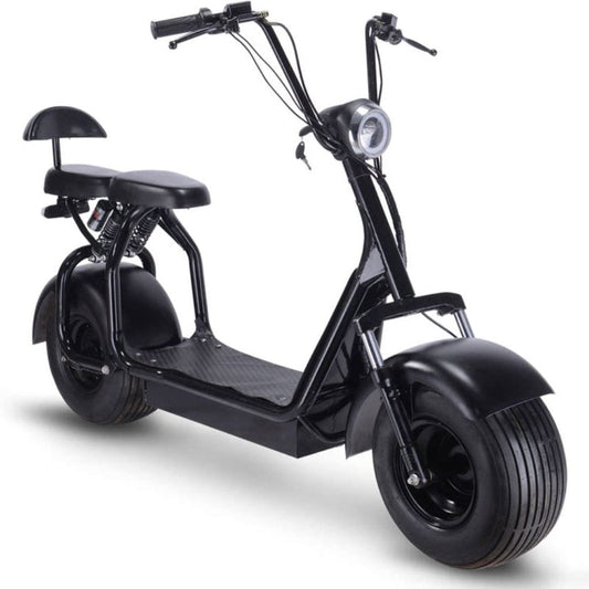 MotoTec Knockout 60v 1000w Electric Scooter Black