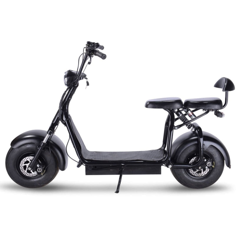 MotoTec Knockout 60v 1000w Electric Scooter Black