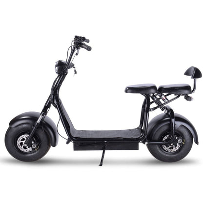 MotoTec Knockout 60v 1000w Electric Scooter Black