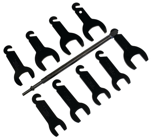 10-PC. Pneumatic Fan Clutch Wrench Set