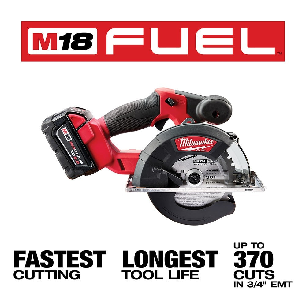 Milwaukee 2782-20 M18 FUEL 5-3/8" - 5-7/8" Metal Circular Saw Bare Tool
