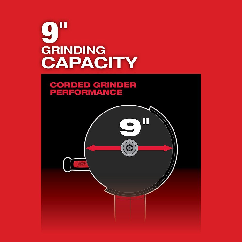 Milwaukee 2785-20 M18 FUEL 7" / 9" Large Angle Grinder