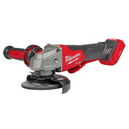 Milwaukee 2882-20 M18 FUEL™ 4-1/2" / 5" Braking Grinder w/ ONE-KEY™  Paddle Switch, No-Lock