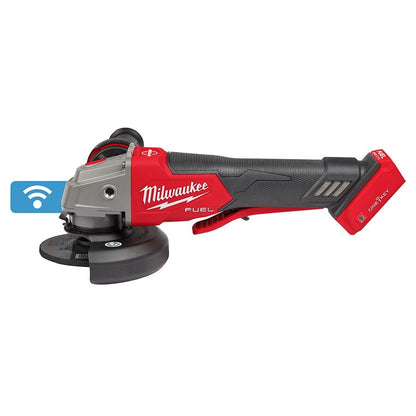 Milwaukee 2882-20 M18 FUEL™ 4-1/2" / 5" Braking Grinder w/ ONE-KEY™  Paddle Switch, No-Lock