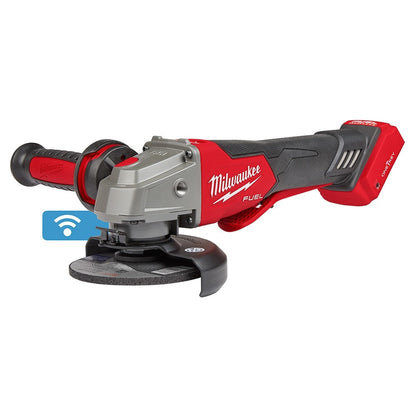 Milwaukee 2882-20 M18 FUEL™ 4-1/2" / 5" Braking Grinder w/ ONE-KEY™  Paddle Switch, No-Lock