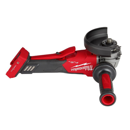 Milwaukee 2882-20 M18 FUEL™ 4-1/2" / 5" Braking Grinder w/ ONE-KEY™  Paddle Switch, No-Lock