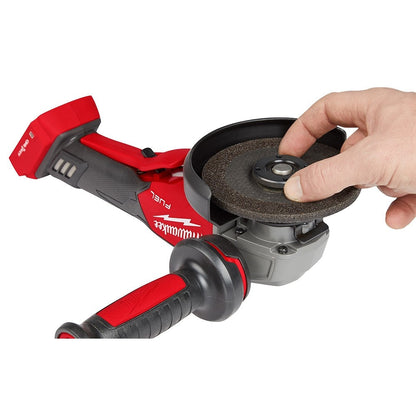 Milwaukee 2882-20 M18 FUEL™ 4-1/2" / 5" Braking Grinder w/ ONE-KEY™  Paddle Switch, No-Lock