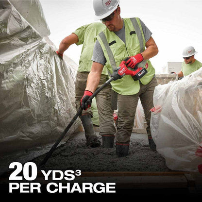 Milwaukee 2910-20 M18 FUEL™ 4' Concrete Pencil Vibrator