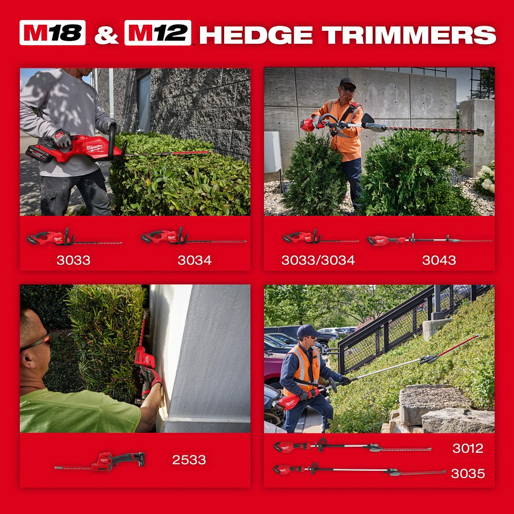 Milwaukee 3033-20 M18 FUEL 24" Hedge Trimmer