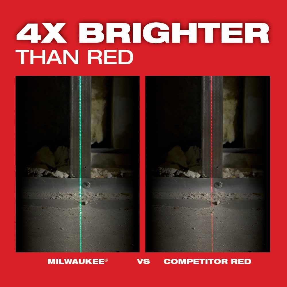 Milwaukee 3631-20 M12 Green Single Plane Laser