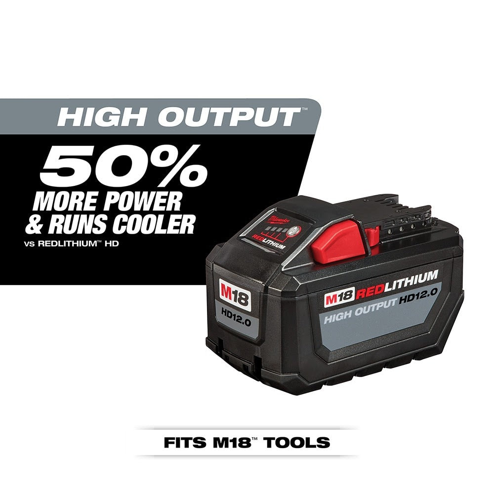 Milwaukee 48-11-1812 M18 REDLITHIUM High Output HD12.0 Battery Pack