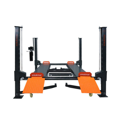 Stratus 4-Post 8k lbs 4 Post Mobile Compact Storage Parking Car Lift SAE-P48P