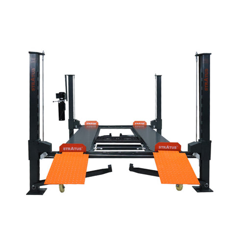 Stratus 4-Post 8k lbs 4 Post Mobile Compact Storage Parking Car Lift SAE-P48P