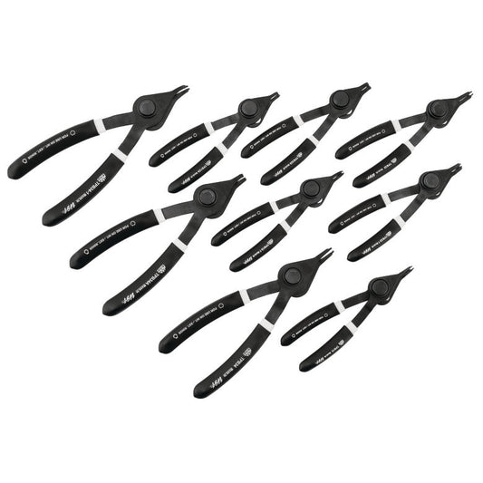 9-PC. Push-Button Retaining Ring Pliers Set