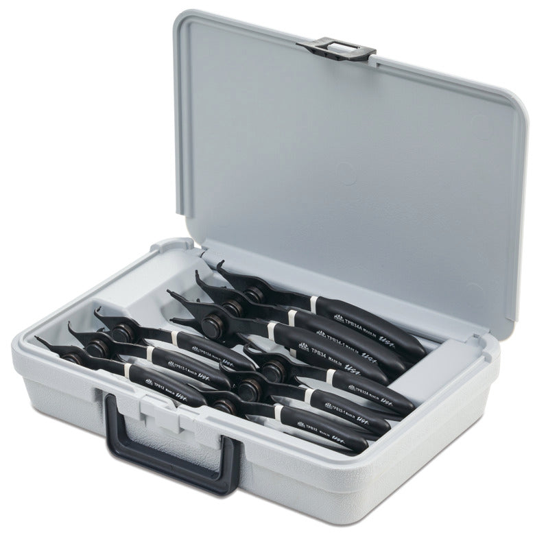 9-PC. Push-Button Retaining Ring Pliers Set