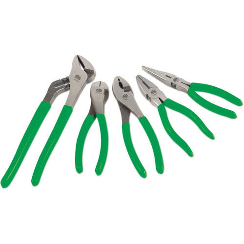 5-PC. Large Combination Pliers Set - Green