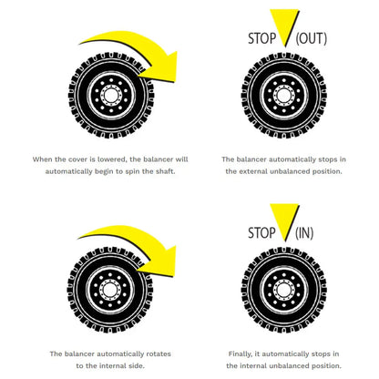 Rotary R544PLUS Pro Truck 3D Wheel Balancer