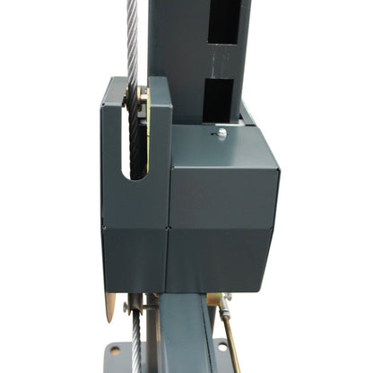 Stratus Compact Enclosed 4 Post 9k lbs Storage Parking Car Lift w/casters SAE-P49C