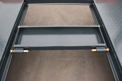 Stratus Compact Enclosed 4 Post 9k lbs Storage Parking Car Lift w/casters SAE-P49C