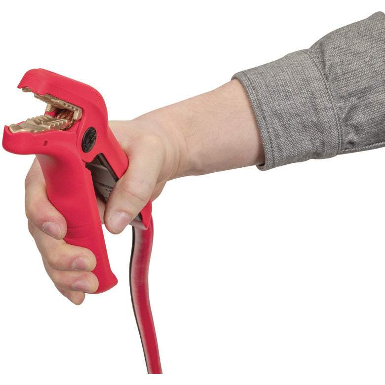 Angled-Jaw Heavy-Duty Truck Starting Cables