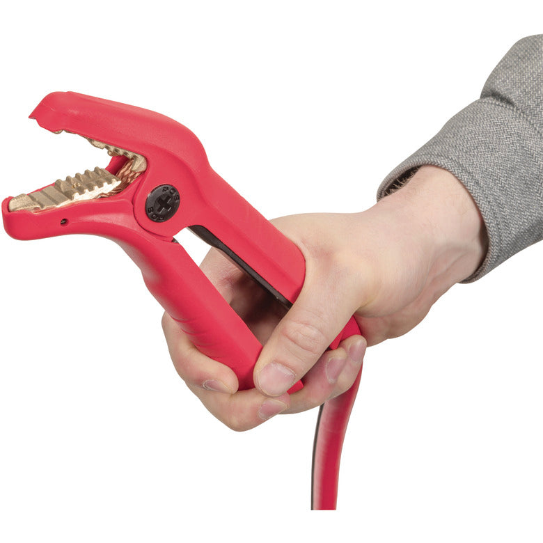 Angled-Jaw Heavy-Duty Truck Starting Cables