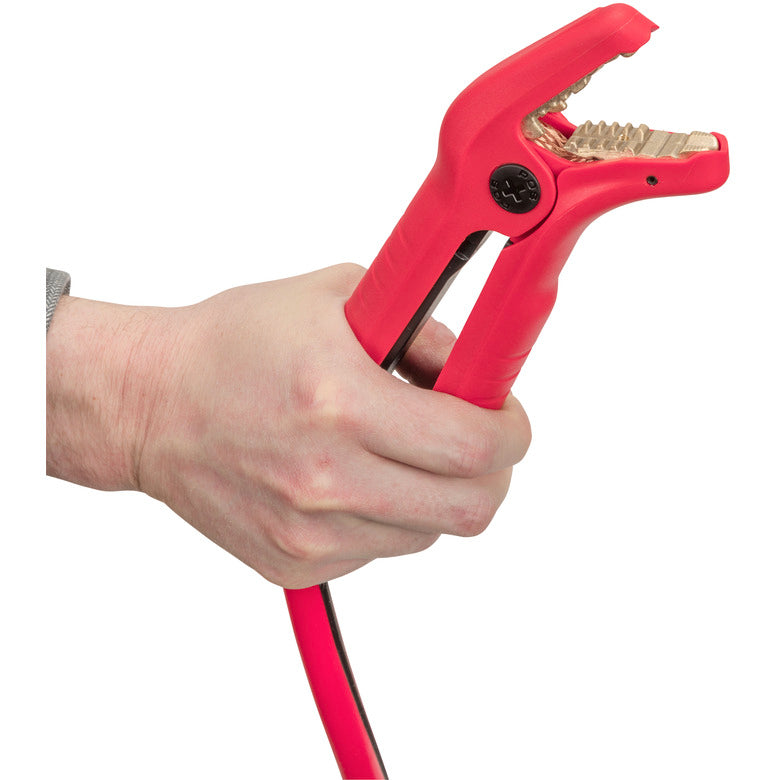 Angled-Jaw Heavy-Duty Truck Starting Cables