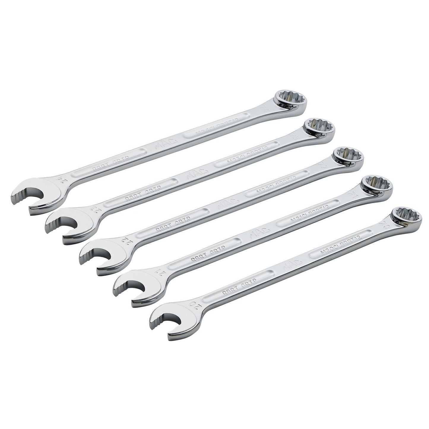 5-PC. Metric R.B.R.T.™ Combination Wrench Set – 12 pt.