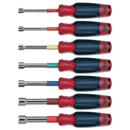 7-PC. Mac-Grip™ SAE Nut Driver Set - Red