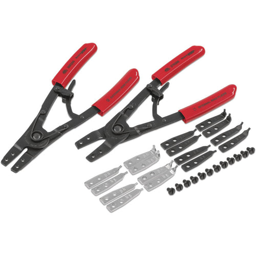 2-PC. Ratcheting Snap Ring Pliers Set