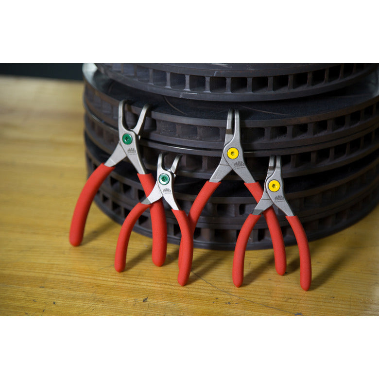 4-PC. Internal/External 90° Snap Ring Pliers