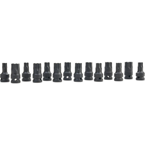 14-PC. 1/2" Drive R.B.R.T. Metric/SAE Impact Hex Drivers