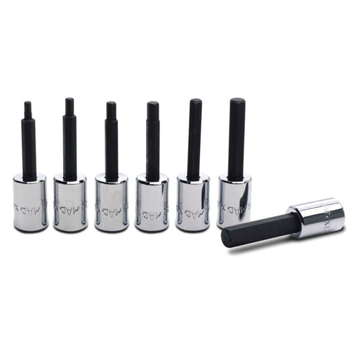 7-PC. 3/8" Drive SAE Hex Driver Set