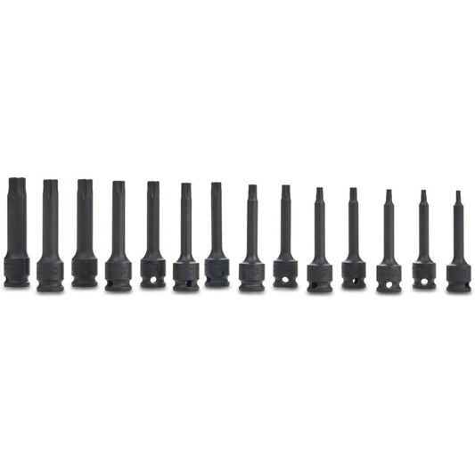 14-PC. 3/8" Drive R.B.R.T.™ Metric/SAE Long Impact Hex Drivers