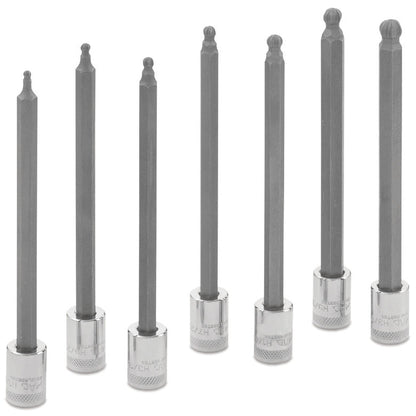 7-PC. 3/8" Drive SAE Long R.B.R.T.™ Speed Hex Bit Set