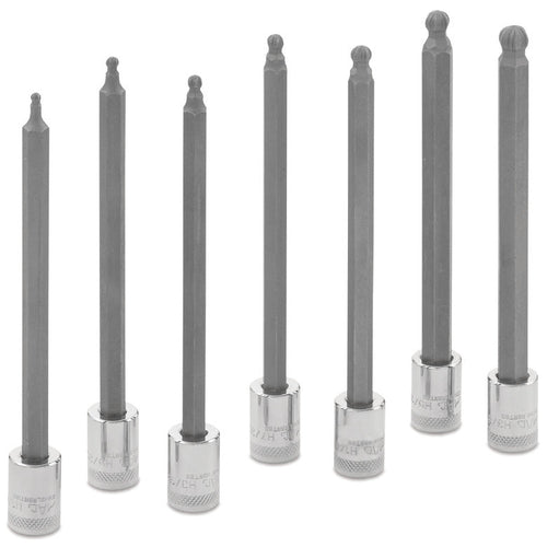 7-PC. 3/8" Drive SAE Long R.B.R.T.™ Speed Hex Bit Set