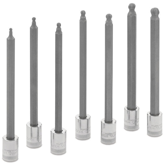 7-PC. 3/8" Drive SAE Long R.B.R.T.™ Speed Hex Bit Set