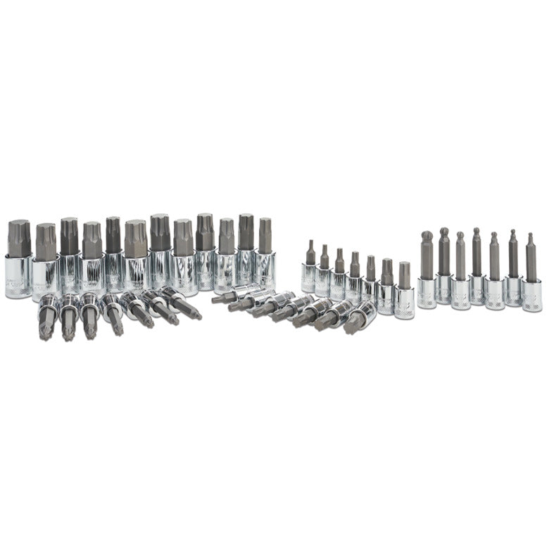 40-PC. 3/8" and 1/2"  Drive Metric R.B.R.T.™ Hex Bit Set