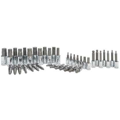 40-PC. 3/8" and 1/2"  Drive Metric R.B.R.T.™ Hex Bit Set