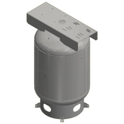 120 Gallon Tank Vertical Compressed Air Receiver 200psi