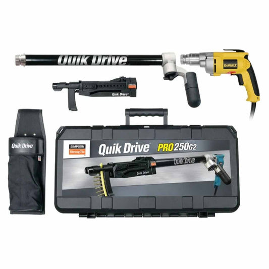Simpson Strong-Tie PRO250G2D25K Quik Drive PRO250G2 Subfloor System w/ DeWalt 2500 RPM Motor