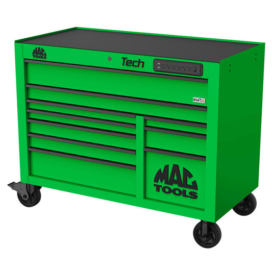 Tech™ Series 10-Drawer Workstation - Lime Green