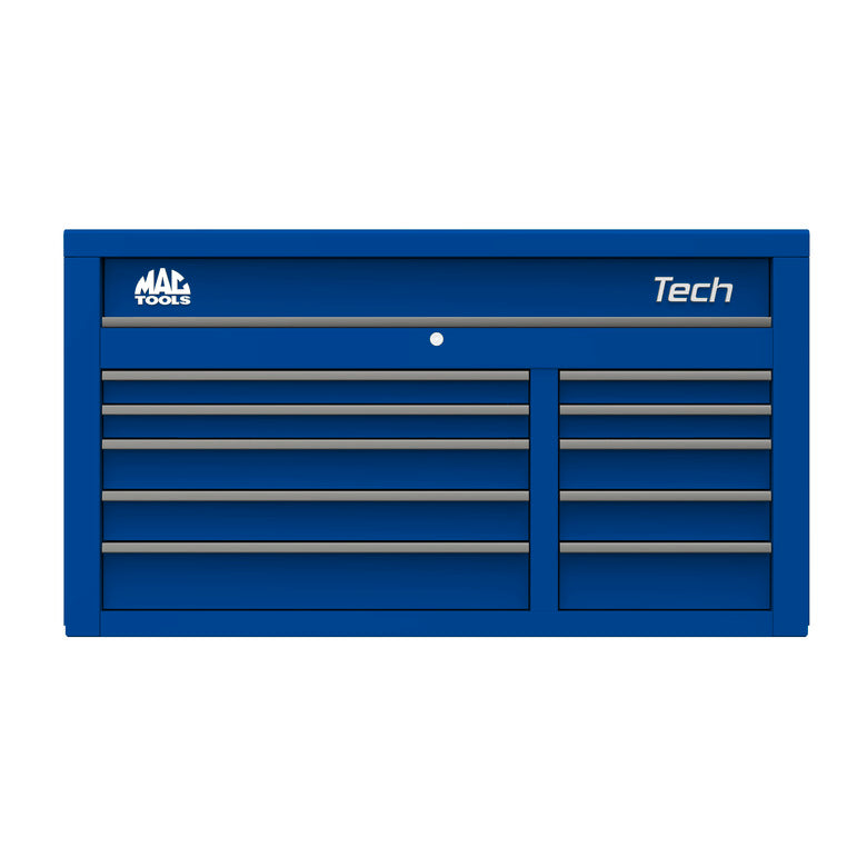 Tech™ Series 10-Drawer Top Chest - Sapphire Blue