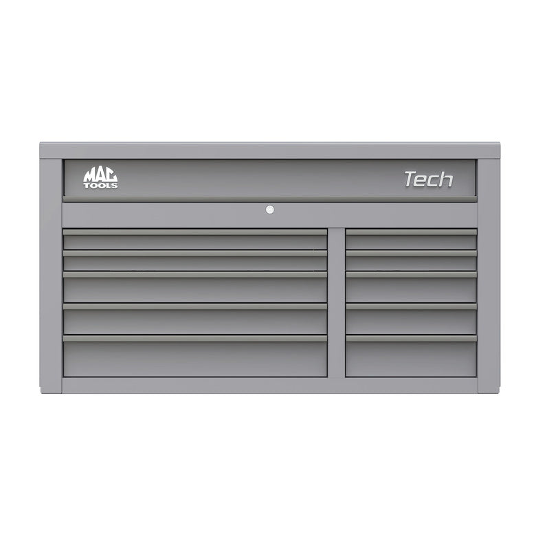 Tech™ Series 10-Drawer Top Chest - Mica Gray