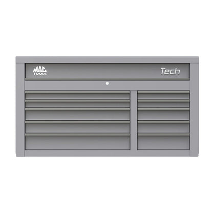 Tech™ Series 10-Drawer Top Chest - Mica Gray