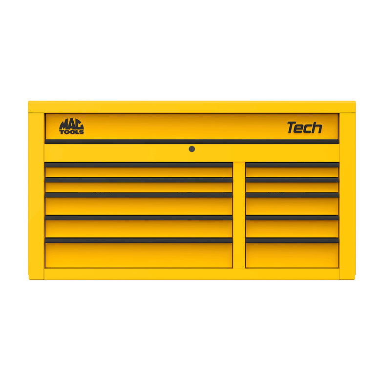 Tech™ Series 10-Drawer Top Chest - Sunburst Yellow