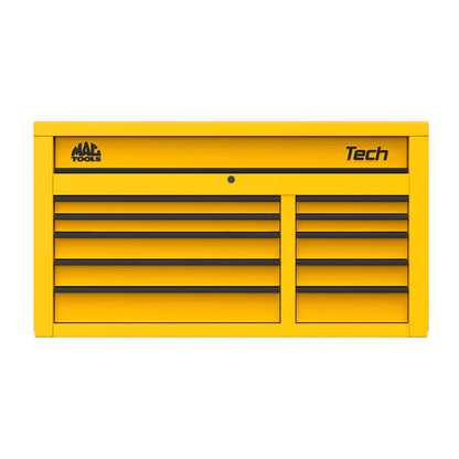 Tech™ Series 10-Drawer Top Chest - Sunburst Yellow