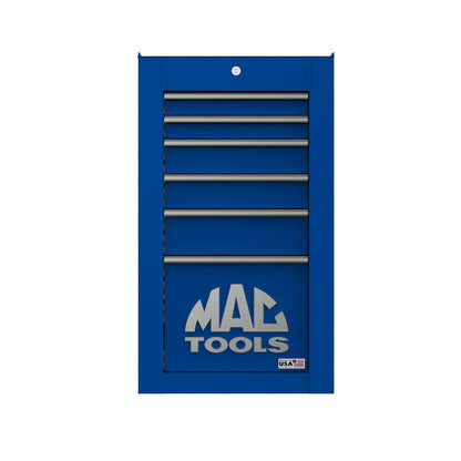 Tech™ Series 6-Drawer Side Cabinet with PowerTech™ Drawer - Sapphire Blue