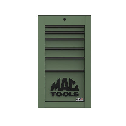 Tech™ Series 6-Drawer Side Cabinet with PowerTech™ Drawer - Olive Green